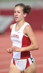 Haley Moody had a top five finish in the 3000 meters.
