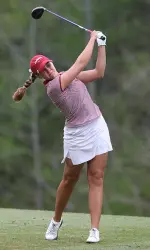 Kathleen Ekey finished tied with teammate Camilla Lennarth for 15th overall.