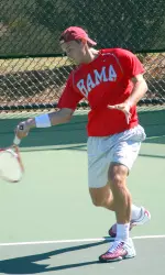 Alabama's Jordie Kindervater was recognized for his work in the Tuscaloosa community.