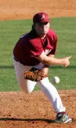 Josh Copeland earned the win for the Tide in a relief appearance.