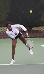 Tiffany Welcher took 27th-ranked Julia Cohen to three sets in a tough loss.