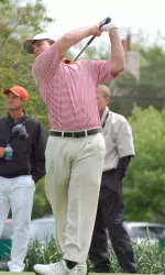 Mark Harrell in 1st round play at the Central Regional