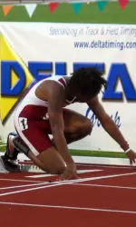 Sophomore Tim Grier ran the sixth fastest time in UA history in the 400 hurdles