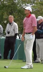 Matt Hughes in play at the 2008 NCAA Central Regional