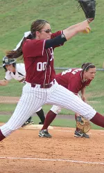 Kelsi Dunne fanned 10 but it wasn't enough as the Sun Devils rallied for a 3-1 win.