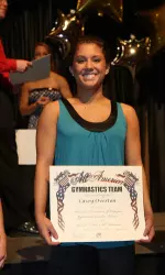 Sophomore Casey Overton earned All-American honors this season.