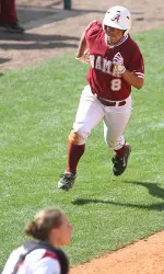 Brittany Rogers and the Tide play Mississippi State at 5 p.m. Thursday in the opening round of the SEC Softball Tournament.