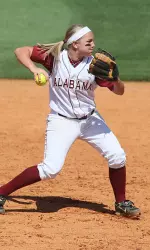 Whitney Larsen and the Tide travel to Baton Rouge for the SEC Tournament that begins on Thursday.