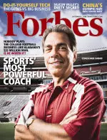 The article examines Saban and his guidance of Crimson Tide program.