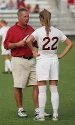 Todd Bramble led his squad through the first week of training.
