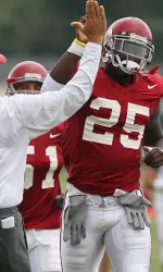 Rolando McClain and the Crimson Tide open the 2008 season on Aug. 30 in Atlanta vs. Clemson.