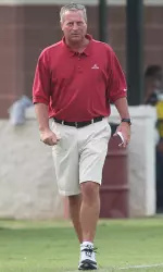 Head Todd Bramble put his squad through the end of two-a-days last week.