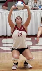 Brigitte Slack finished out her Alabama career as the program's all-time assists leader with 5,578.