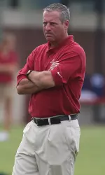 Head coach Todd Bramble will manage his first game in Crimson and White.