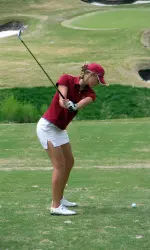 Camilla Lennarth shot up the leaderboard Monday.