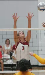 Calli Johnson leads the Tide in blocks with 34.