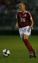 Shannon Lathrop and the rest of the Crimson Tide will host its final match before SEC play.