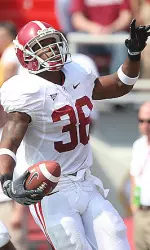 Junior Glen Coffee rushed for 162 yards on 10 carries Saturday.