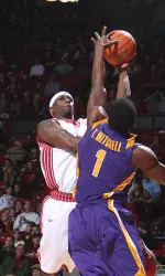 Senario Hillman opened up the SEC season with a career-high 24 points.