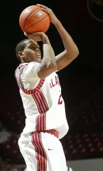 Junior Mikhail Torrance shot a perfect 6-6 at the foul line and 6-9 from the floor.