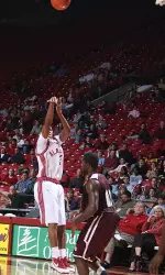 junior Mikhail Torrance scored 20 or more points for the second game in a row at Auburn.