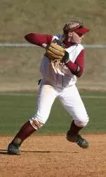 Second baseman Lauren Parker