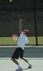 Senior Mathieu Thibaudeau falls in at No. 70 nationally in singles and No. 48 in doubles with Dan Buikema
