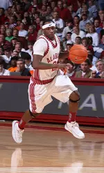 Junior Senario Hillman returns at the Tide's top scorer from last season.