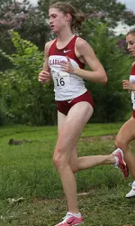 Freshman Katlyn Will led Alabama on the course Saturday.