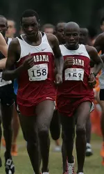 Moses Kiptoo led the Tide with a sixth place finish.