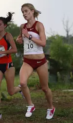 Kelsey Johnson led the Tide with a 17th place finish Saturday.