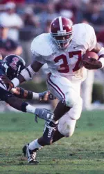 Shaun Alexander broke the school record for career touchdowns in Oxford against Mississippi.