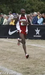 Sophomore Moses Kiptoo is featured.