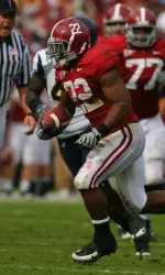 Sophomore Mark Ingram has now rushed for 1399 yards this season.