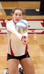 Junior Kayla Schmidt collected her ninth career double-double against the Lady Vols