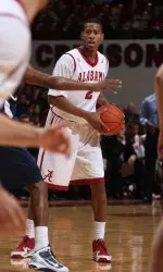 Mikhail Torrance led the Crimson Tide in scoring against Samford.