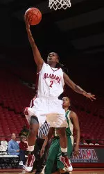 Senior Dedrea Magee scored a team-high 12 points last time out