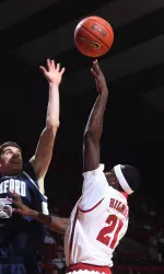 Senario Hillman looks to follow up last Wednesday's 14-point, eight-rebound performance.