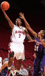 Senior Dedrea Magee finished with a season-high 19 points in Sunday's win over Northwestern State