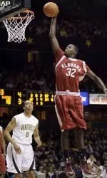 Freshman JaMychal Green earned his fourth double-double of the season Thursday evening.