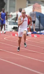 Shaun Gaiser finished 15th in the long jump.
