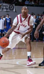 Anthony Brock had a team-high 15 points on five three-pointers in Thursday's loss