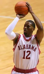 Alonzo Gee, a second team all-SEC selection, leads the Tide into his final SEC Tournament