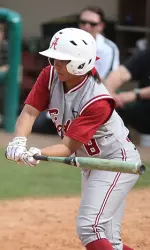 In her last 10 games Brittany Rogers is batting .615 (16-for-26) with nine runs and a stellar .655 on base percentage.