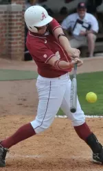 Charlotte Morgan is riding a 16-game hitting streak.