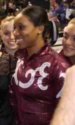 Junior Morgan Dennis earned first team All-SEC honors for the third consecutive year.