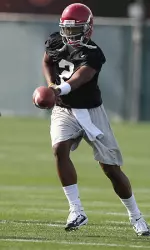 Star Jackson and the Tide practiced for two hours in shells on Friday.