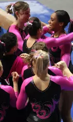 Junior Morgan Dennis posted a career-high 39.725 in the all-around last weekend.