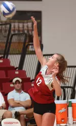 Freshman Lauren Wintzinger has seen extended playing time this spring