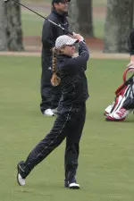 Kathleen Ekey is tied for fourth in the medalist race after Saturday's second round.
